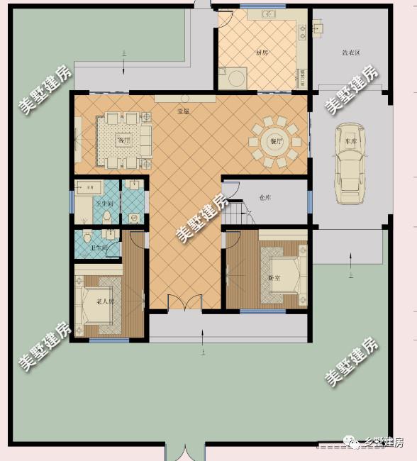 4款中式風格的小別墅設計圖，很適合我們農村自建，大家一起來看看吧