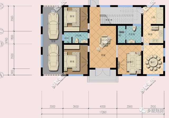 4款中式風格的小別墅設計圖，很適合我們農村自建，大家一起來看看吧