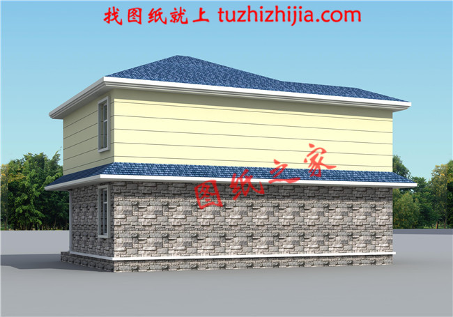 農村15萬元二層小樓圖，占地100平米左右，簡單實用，戶型合理