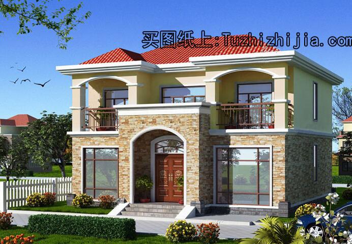 2026最美二層別墅圖片大全，第二款全國都有建，造價只需18萬！