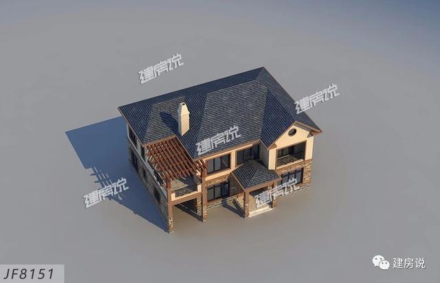 5款二層別墅圖很美很實惠，看起來夠洋氣，造價也不高，建到就是賺到