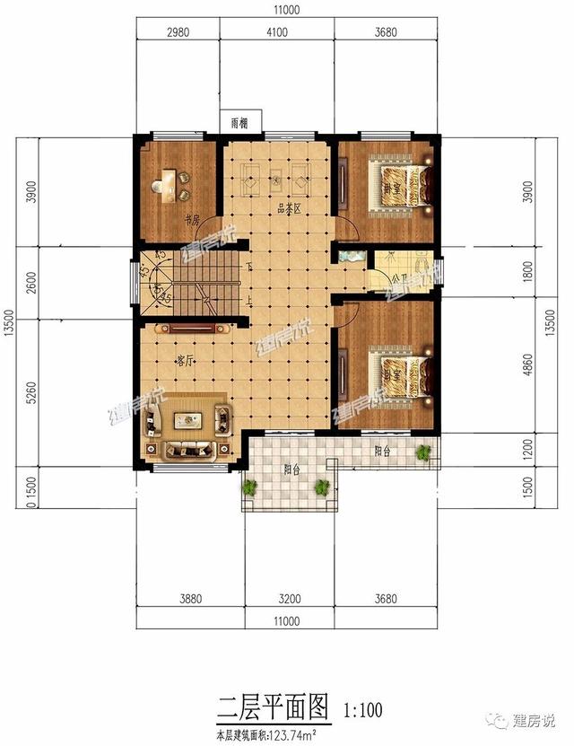 5套滿分精致的別墅設計圖，回老家蓋棟別墅，返璞歸真，享受田園生活