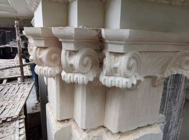 歐式建筑上的羅馬柱制作，詳細全過程（多圖）