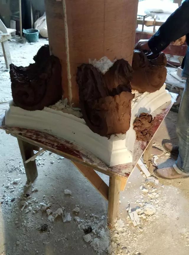 歐式建筑上的羅馬柱制作，詳細全過程（多圖）