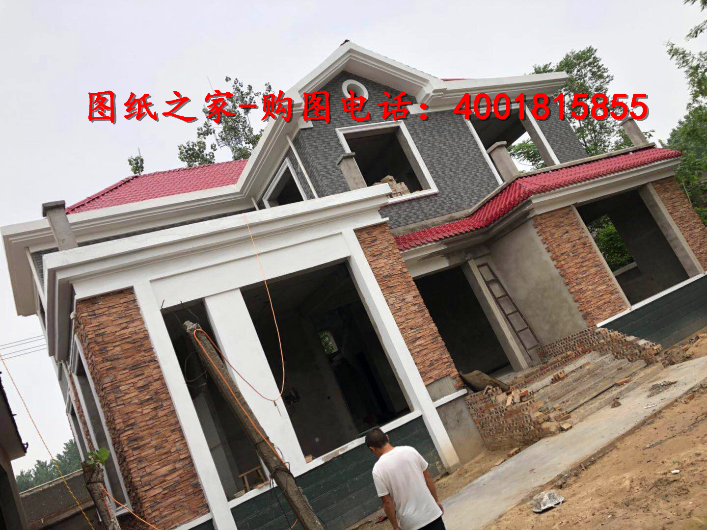 150平農村二層樓房實景圖，30萬建好，帶施工圖，城里2套房都不換！