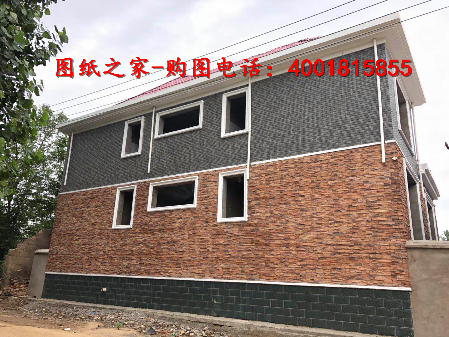 150平農村二層樓房實景圖，30萬建好，帶施工圖，城里2套房都不換！