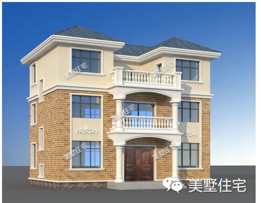3套三層的小洋別墅設(shè)計圖，外觀漂亮又大氣，給父母一個舒適的家