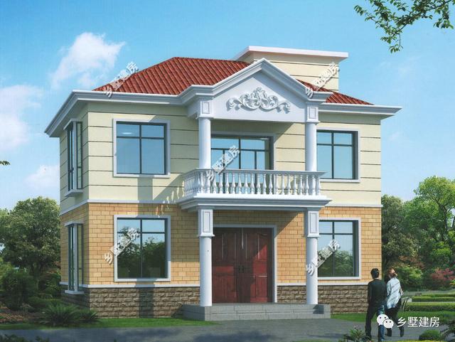 三款農村二層別墅圖，不到100平的農村小別墅，讓你知道小面積也有好布局