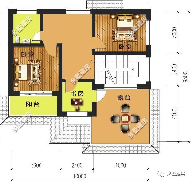 三款農村二層別墅圖，不到100平的農村小別墅，讓你知道小面積也有好布局