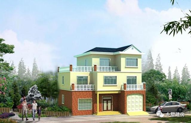 農村建一套二層小別墅再買一輛小新車，50萬妥妥的！