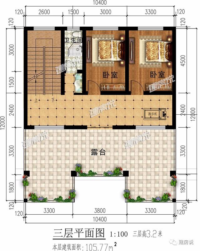 3棟130平的新中式別墅設計圖，外觀典雅大氣真心漂亮，農村自建房的新潮流