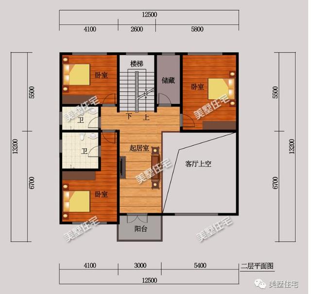 12X13米三層歐式農村別墅圖，外觀靚戶型贊，給你田園牧歌般的生活