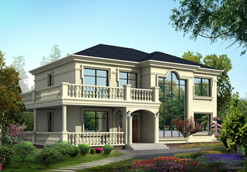 二層復式樓房設計圖，平實接地氣的平面布局