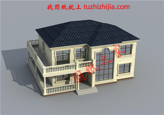 二層復式樓房設計圖,平實接地氣的平面布局