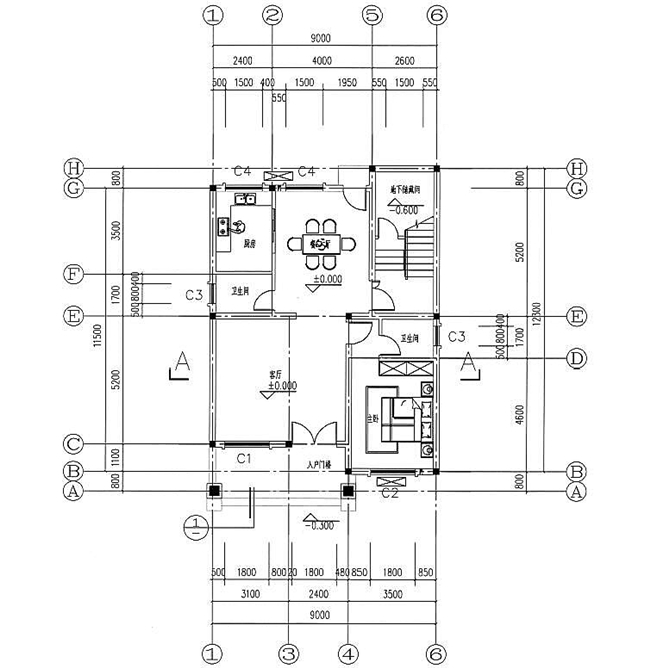 3棟最新款三層半別墅圖片，建其中一棟都可以成地標建筑（全套施工圖）