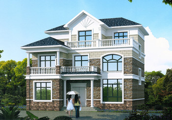 兩層半20萬農村自建房，占地120平米左右