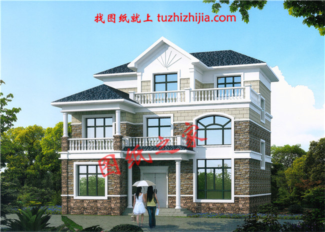 兩層半20萬農村自建房，占地120平米左右