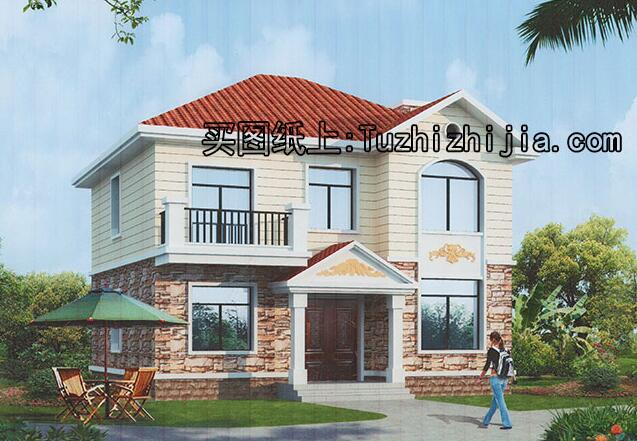 小戶型二層小樓圖，小面積蘊藏大功能，時尚、簡約