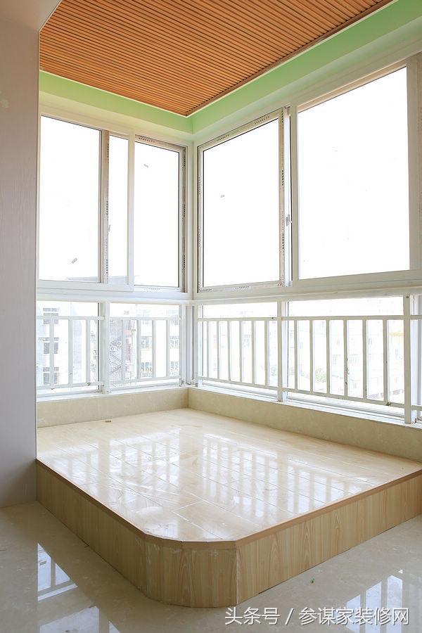 我和老婆的新家硬裝終于上岸，裝修花了7萬，老婆只是加高了半邊陽臺，引鄰居都來模仿