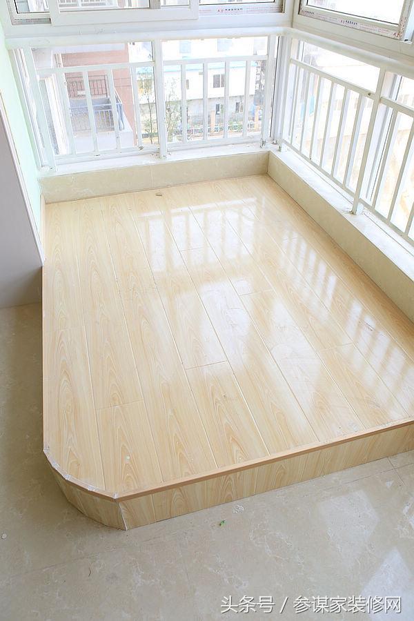 我和老婆的新家硬裝終于上岸，裝修花了7萬，老婆只是加高了半邊陽臺，引鄰居都來模仿