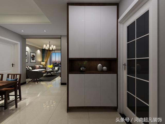 120平現代簡約的裝修效果圖，撥動你的心弦，邊線條都很硬朗，空間大方簡約，讓人心曠神怡