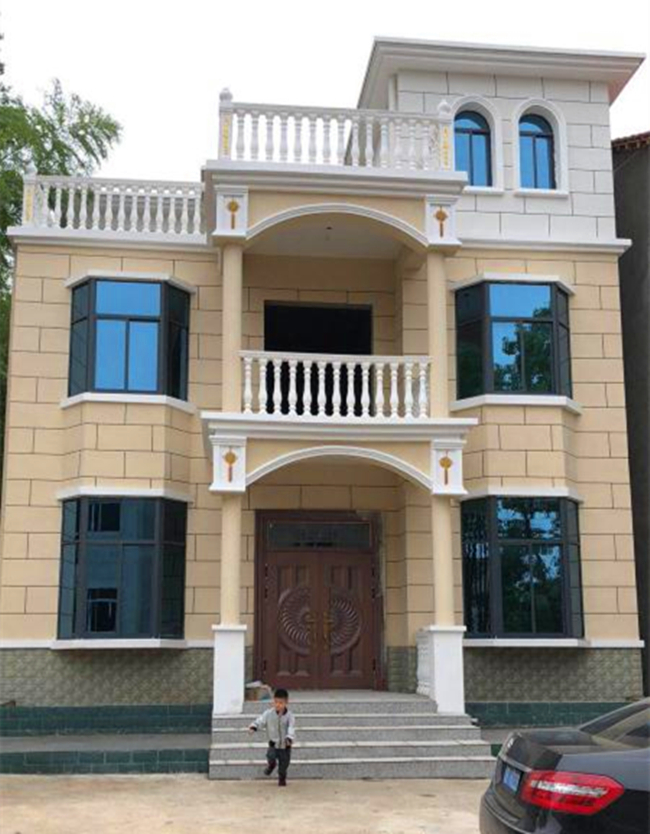 2款最新農村三層樓房照片，城里人愛第1款村里人更愛第2款