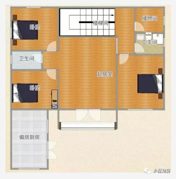 看上去毫無建房欲望的自建房設計圖紙，誰能想到建出來的房子這么好看