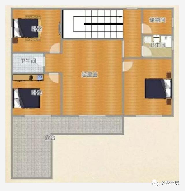 看上去毫無建房欲望的自建房設計圖紙，誰能想到建出來的房子這么好看