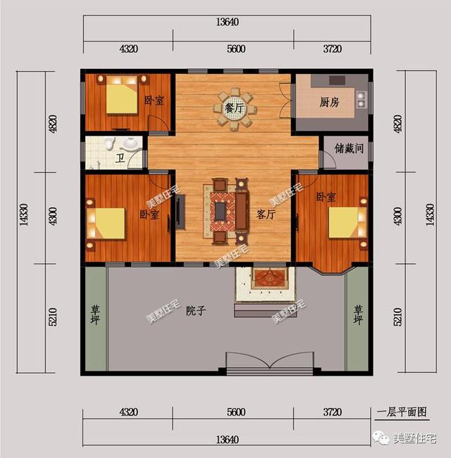 農(nóng)村建房越高越好？不見得，這5款一層別墅設(shè)計(jì)圖紙，美觀又經(jīng)濟(jì)適用