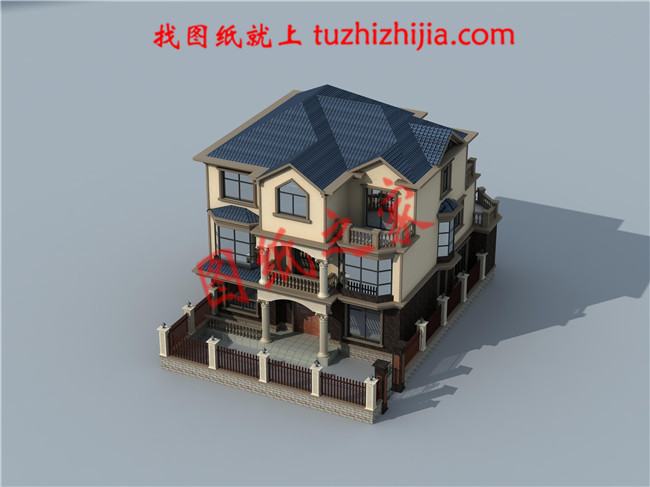 漂亮實(shí)用三層自建別墅設(shè)計(jì)圖紙，超高的性價(jià)比