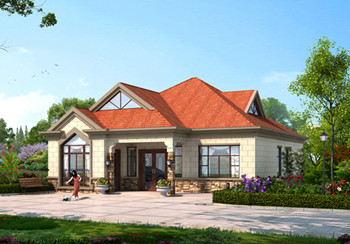 鄉下建房一層半戶型圖，占地160平米，帶閣樓