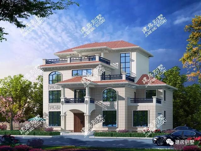 這兩款別墅設(shè)計圖豪華氣派，讓你人前風(fēng)風(fēng)光光