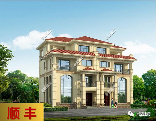 一套圖紙建兩棟別墅，在農村自建房就需要這樣的設計圖紙，既方便又省錢