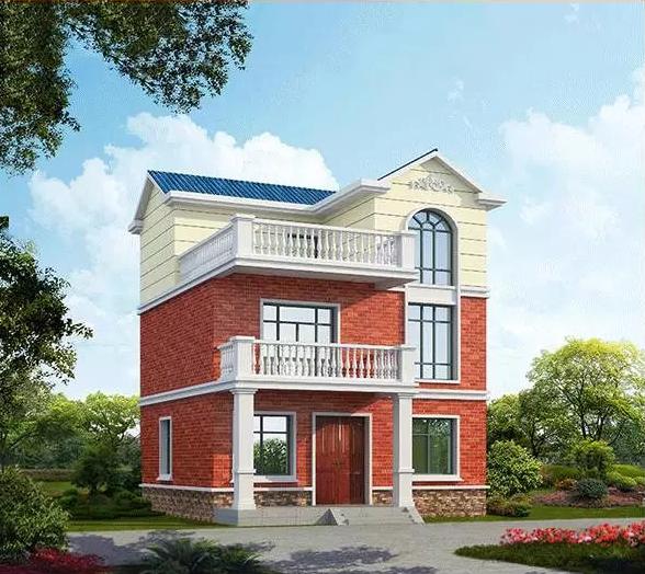 宅基地小沒關(guān)系，推薦三款占地面積80平方農(nóng)村別墅設(shè)計圖，你應(yīng)該喜歡！