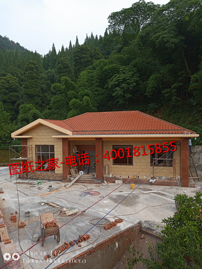 四川業主20萬建農村一層房屋設計圖,住這活到99歲不是問題！