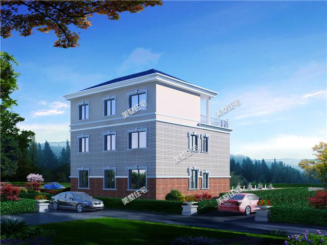 3款三層自建房別墅設(shè)計(jì)圖，歐式外觀內(nèi)在實(shí)用，設(shè)計(jì)華麗，戶型合理