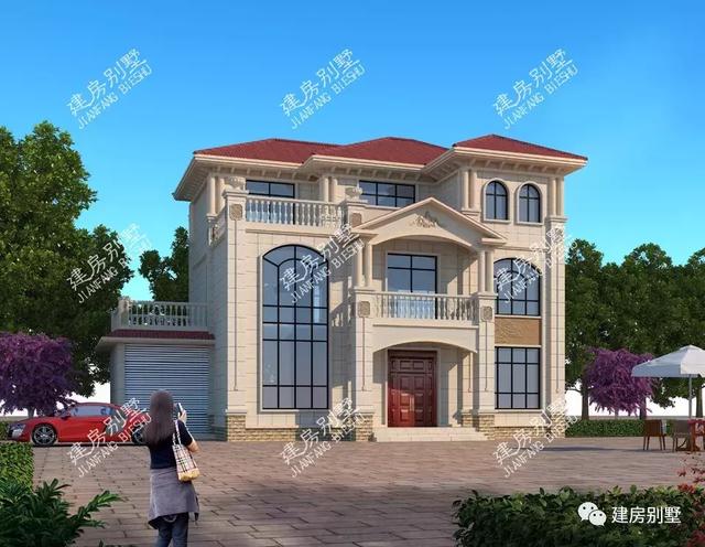 兩款簡約實用的三層別墅設計圖，不僅外觀簡約，而且布局實用