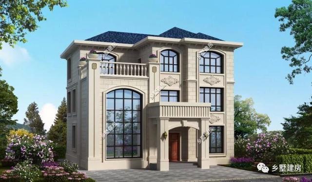 想回農(nóng)村自建房，款式太多不好選，這款49萬(wàn)農(nóng)村三層別墅設(shè)計(jì)圖就不錯(cuò)，保證跟別人不重樣