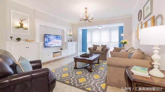 這樣小清新的別墅裝修，奢華大氣不浮夸，這種簡約歐式風你喜歡嗎？