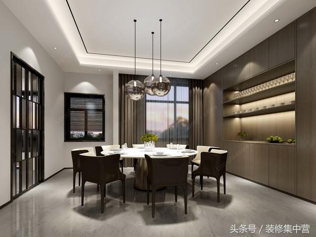 650㎡時尚混搭別墅裝修案例，多元化設(shè)計元素相結(jié)合，服裝可以混搭，房子也可以