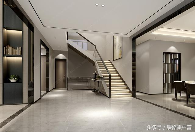 650㎡時尚混搭別墅裝修案例，多元化設(shè)計元素相結(jié)合，服裝可以混搭，房子也可以