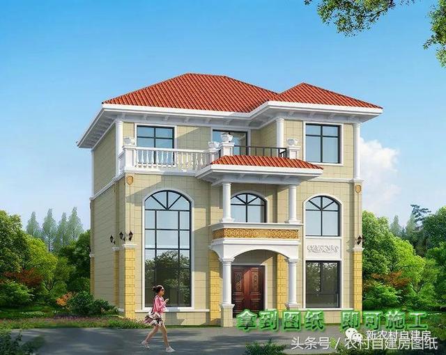 今年最暢銷的9款農村別墅設計施工圖，總有適合你的那一款