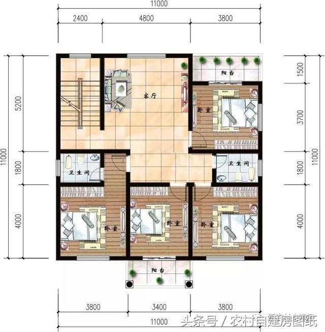 今年最暢銷的9款農村別墅設計施工圖，總有適合你的那一款