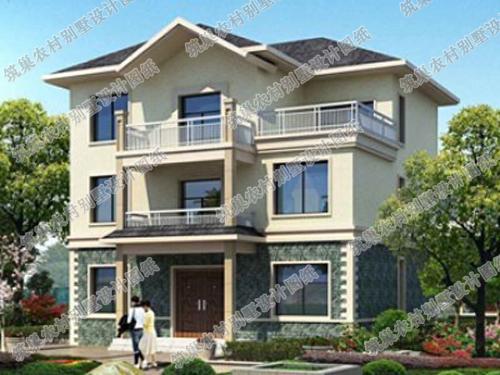 2款三層農(nóng)村自建房，主體造價40萬，戶型實用大氣，空間足夠?qū)挸?，功能多樣，滿足三四代同堂沒問題！