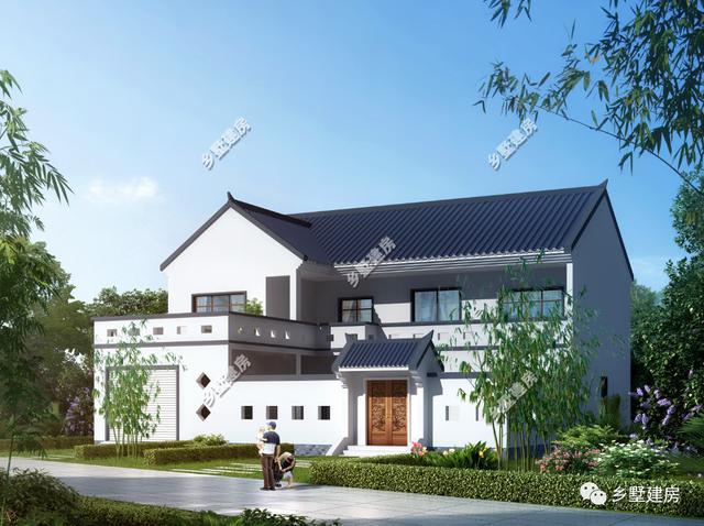 2款農(nóng)村三層別墅設(shè)計圖，豪華大氣，不到30萬卻建出了豪宅的效果！你會選哪款？