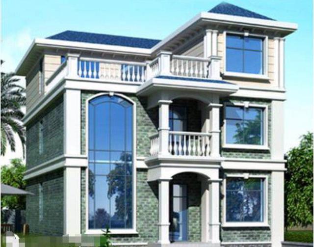 三層農村自建房，9.8*12.8，6間臥室，簡單實用。