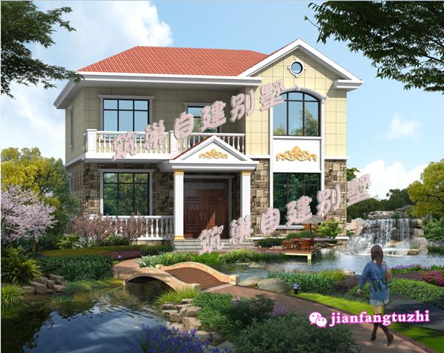 2款簡約二層農(nóng)村自建別墅設(shè)計圖，造價20萬以內(nèi)，經(jīng)濟實用。