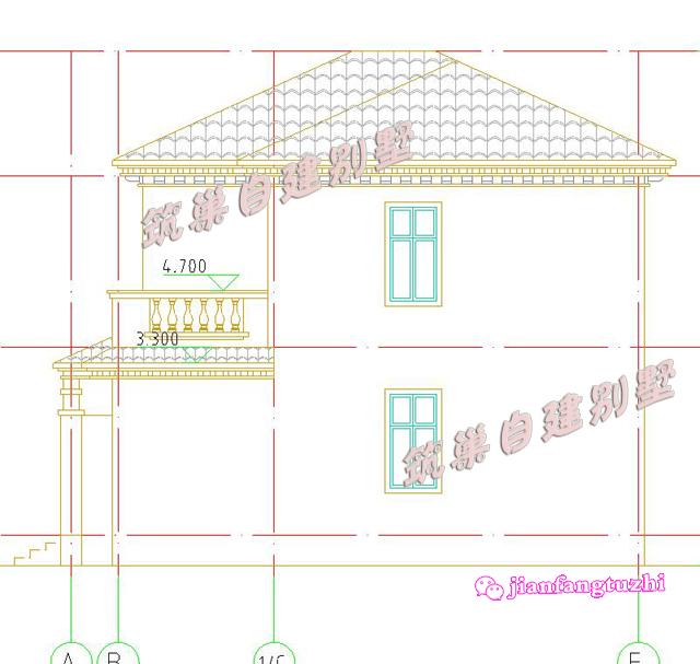 120平米12x10米二層農村自建房，經濟實用，設計新穎美觀，造價20萬左右