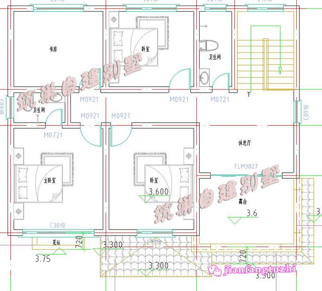 120平米12x10米二層農村自建房，經濟實用，設計新穎美觀，造價20萬左右