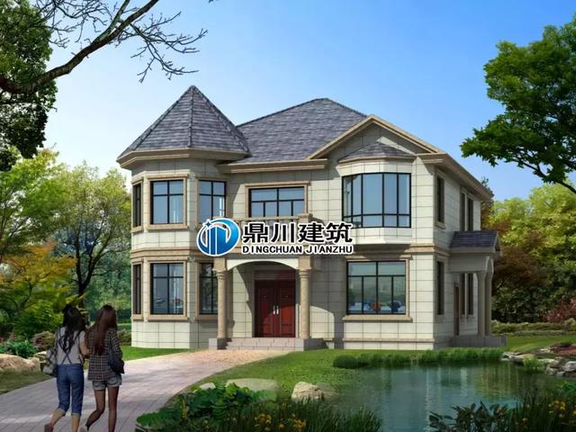 12套歐式自建別墅設(shè)計(jì)圖，任意一棟都精致大氣，農(nóng)村生活一樣過的舒適有品味，不比城里差！